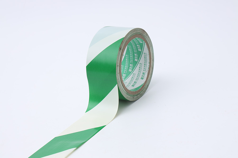警示(shì)膠帶綠白